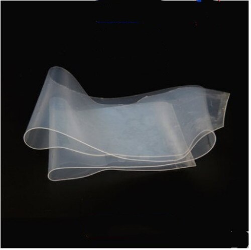 0.1Mm/0.2Mm/0.3Mm/0.5Mm/0.8Mm Top Siliconen Rubber 500mm Breedte 500Mm Lengte Transparante Siliconen Film