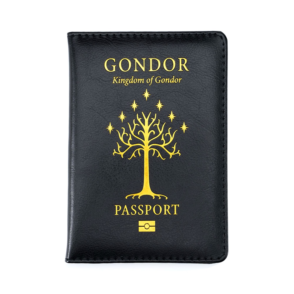 Koninkrijk Van Gondor Paspoort Cover Witte Boom Van Gondor Paspoorthouder