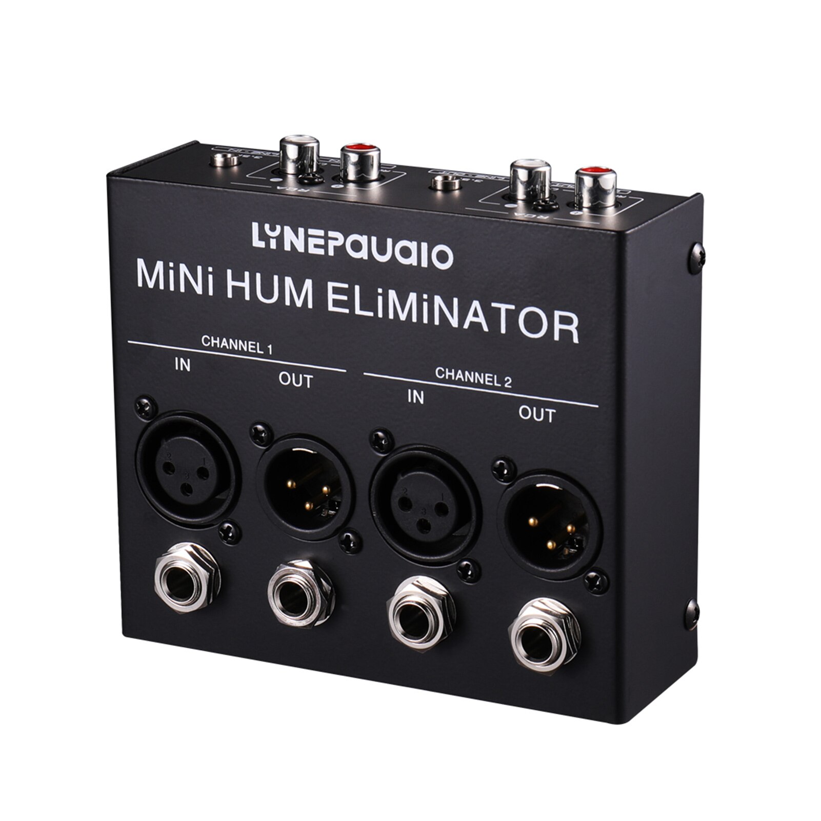 Compact Hum Eliminator Box 4 Channel Passive Buzz Destroyer Noise Canceller