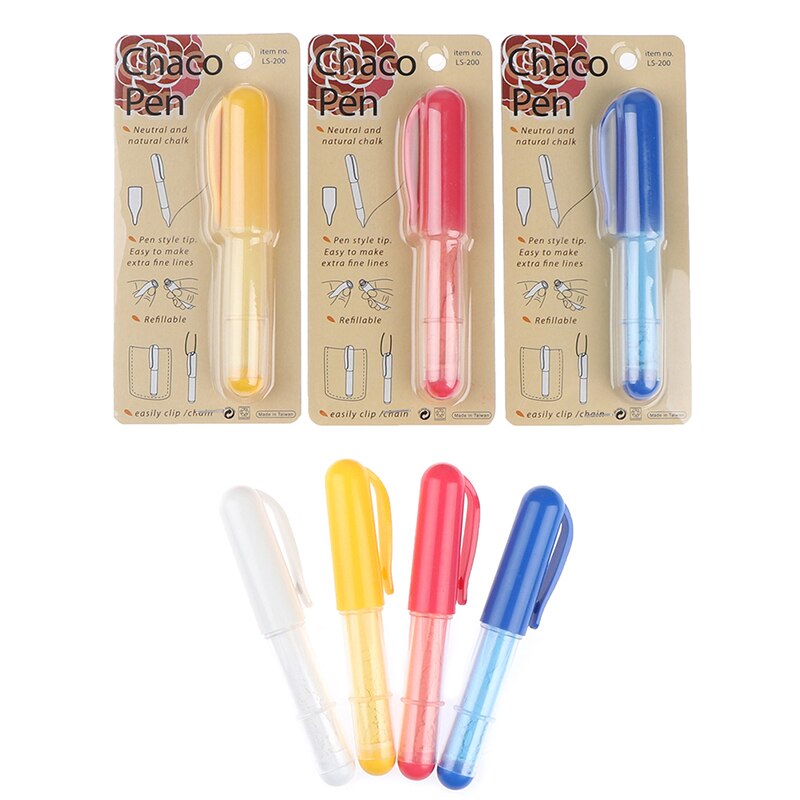 1PCS Chalk Wheel Fabric Marker Pen Sewing Tailor's Chalk Pencils Garment Pencil Sewing Chalk For Tailor Sewing