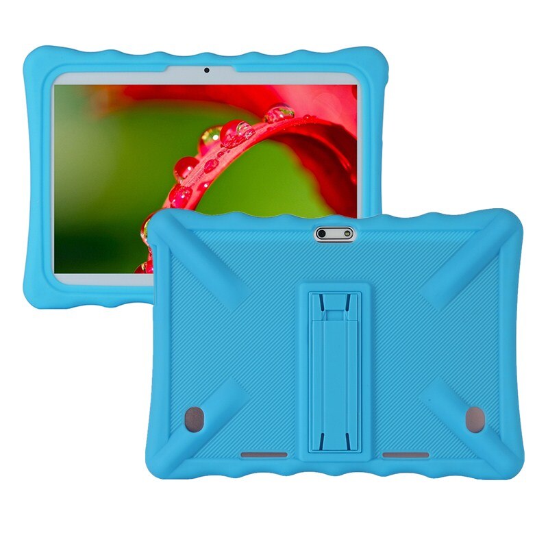 Kickstand Silicon Case For YOTOPT BEISTA Dragon Touch TOSICDO YUNTAB KXD iBowin SANNUO Max10 K10 K107 K17 (10.1&quot;) Android Tablet