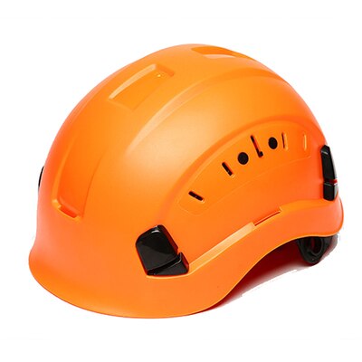 Safety Helmet Hard Hat ABS Construction Protect Helmets Work Cap Breathable Engineering Power Rescue Helmet: Orange