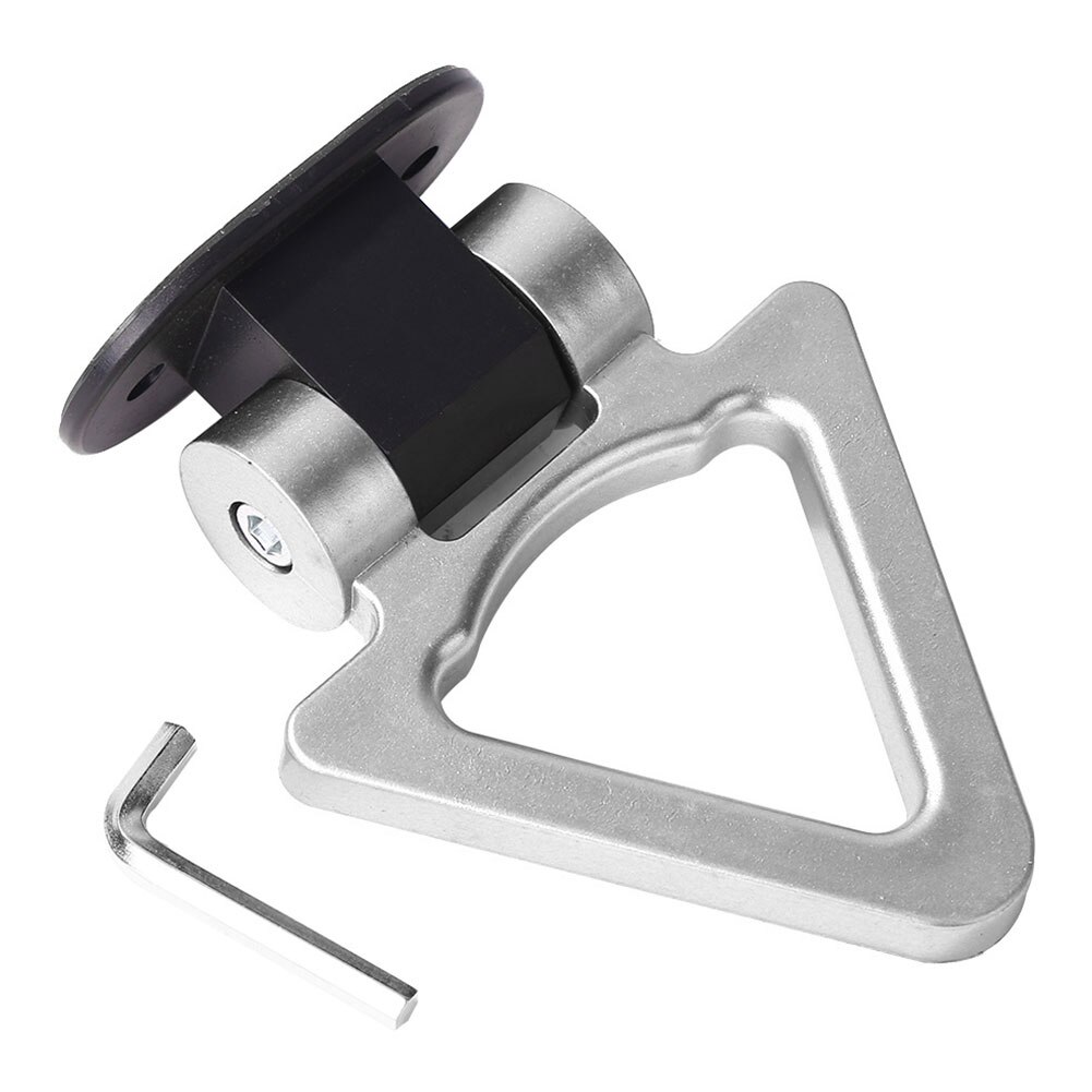 Pegatina de parachoques Universal ABS para coche, gancho de remolque, correa de remolque, cuerdas de remolque, gancho, barras de remolque