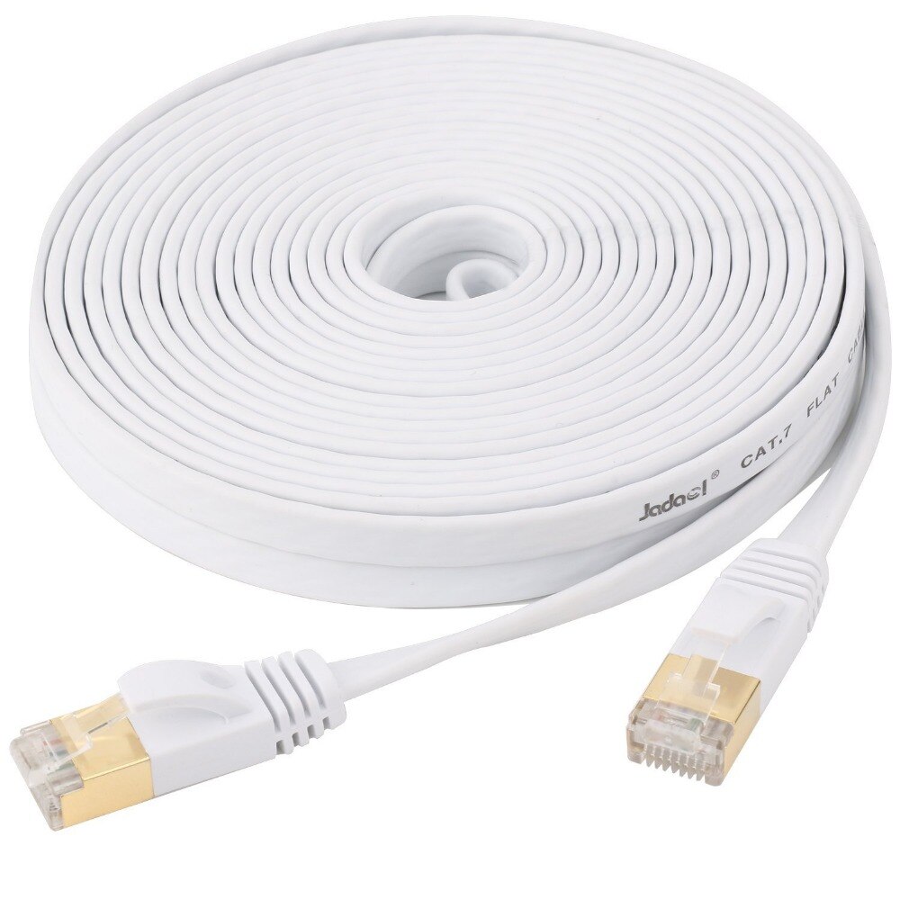 Lnyuelec Ethernet Kabel Cat7 Lan Kabel Utp RJ45 Netwerk Kabel Rj45 Patch Cord 1M/2M/10M/15M/20M Voor Router Laptop Ethernet Kabel