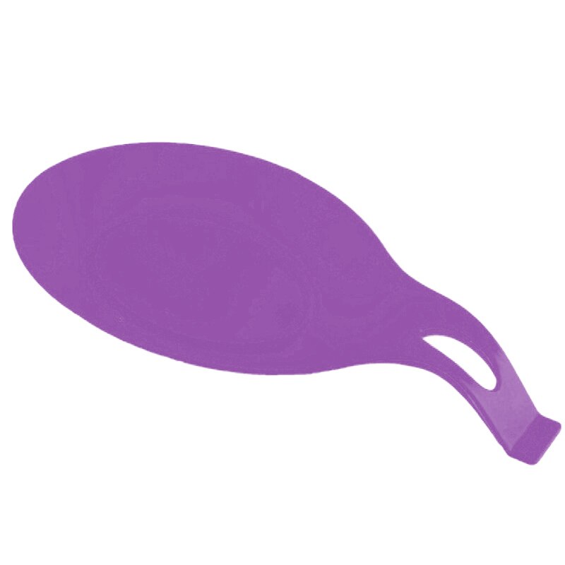 Ustensiles de cuisine en Silicone ensemble d'ustensiles de cuisine antiadhésifs de cuisine résistant à la chaleur outils de cuisson avec outils de boîte de rangement: VIOLET