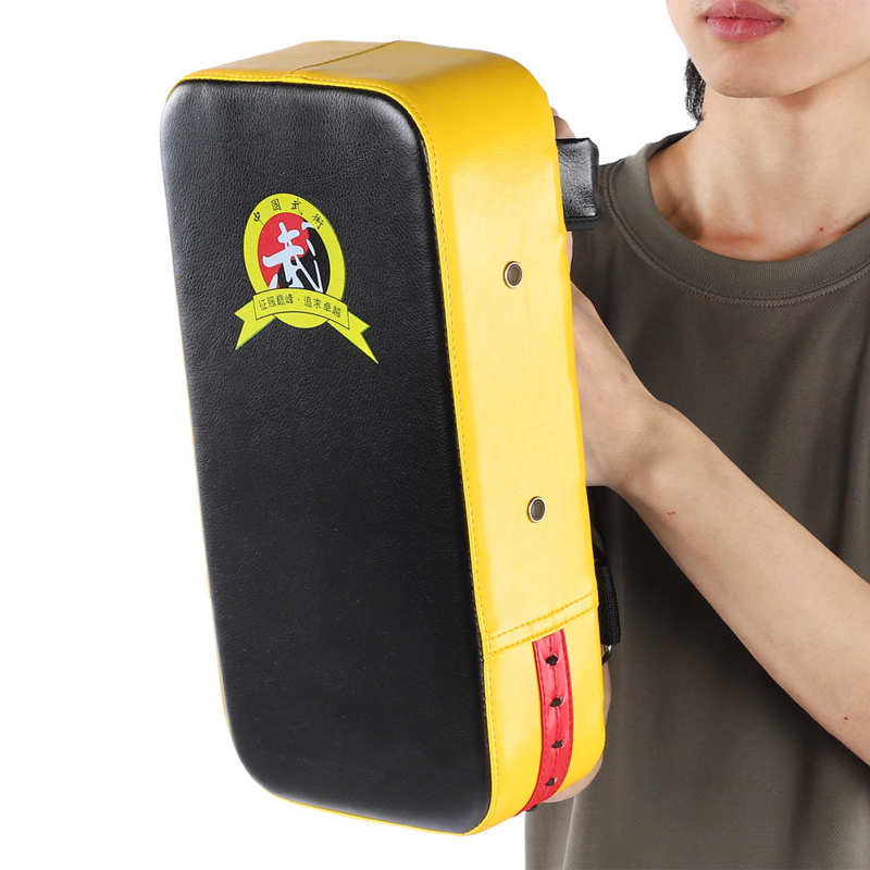 boxing Karate Taekwondo Accessories Punching Bag Thicken Kick Boxing Pad Foot Training Target PU Fitness Equipment