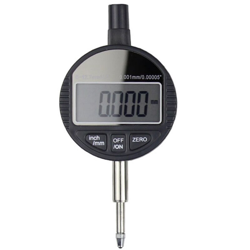 SHGO -0.001Mm/0.00005 inch Dial Mini Indicator Measurement Instrument Precision Digital Electronic Micrometer Gauge Tool 0-12