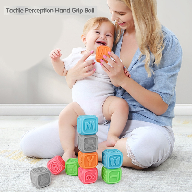 MagiDeal 100 Acryl Würfel 1x1x1 Cm - Bunte Bausteine Für Kinder