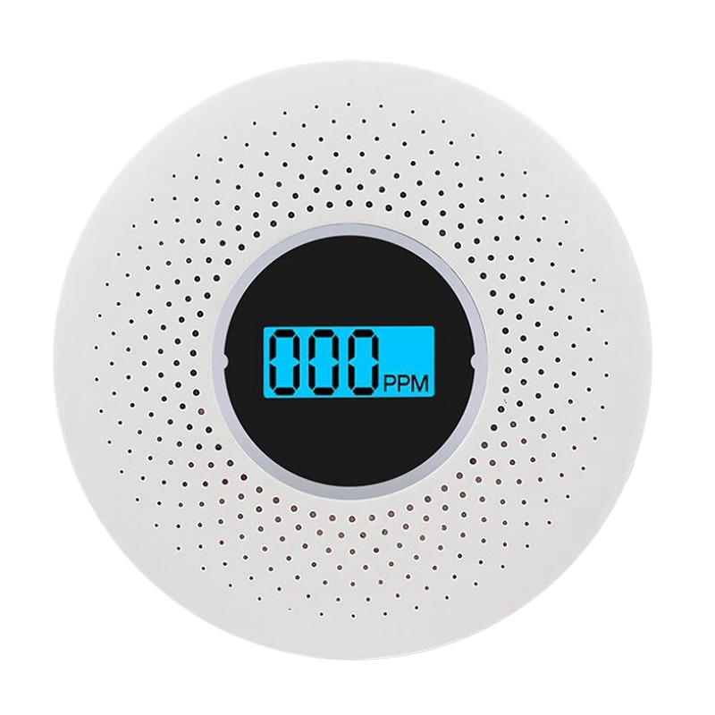 Mool Co & Rook Koolmonoxide Composiet Alarm Detector Home Security Draadloze Alarm Combo: Default Title