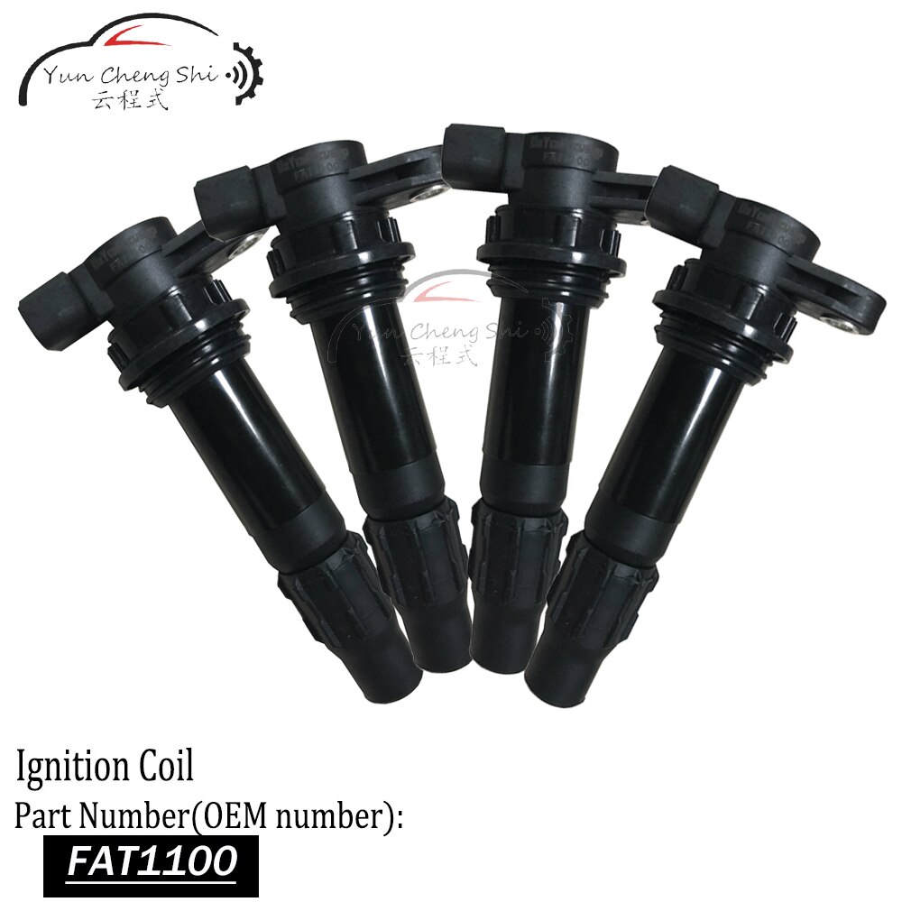 Bobine Accensione Amrxuts - Confezione Da 4 Per Yamaha YZF Phazer FX 500 E Suzuki DF40 DF50
