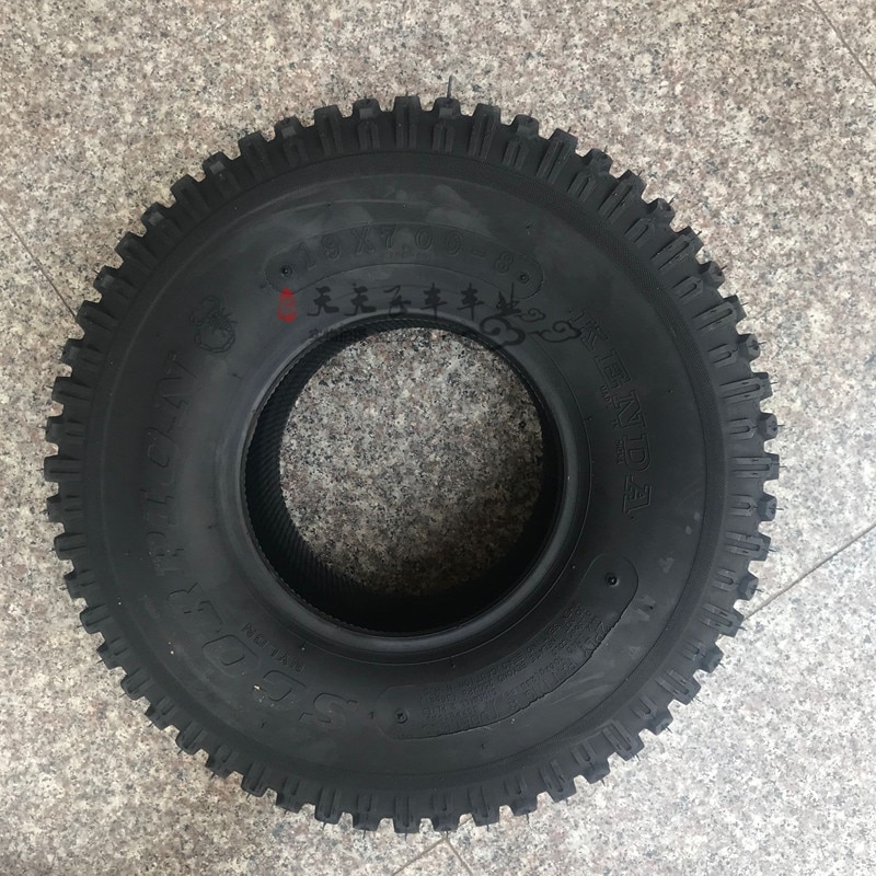 XUANKUN ATV 8-Inch Tires Before The 19X7-8 Inch After 18X9.50-8 Inch Tires Off-Road Wheels