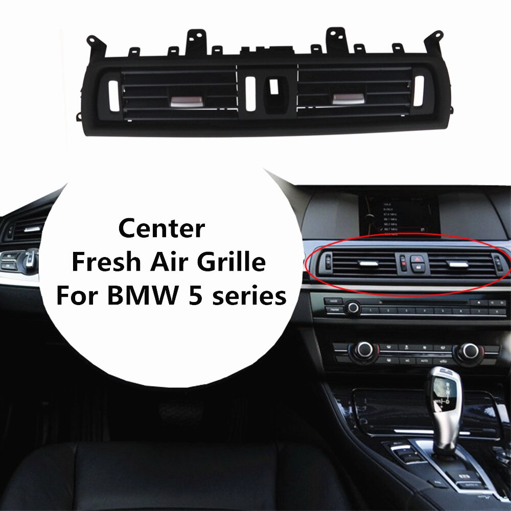 Front Center Dash Air Vent Grille For BMW F10 F11 F518 528i 535 – 2010-2016, MotecParts
