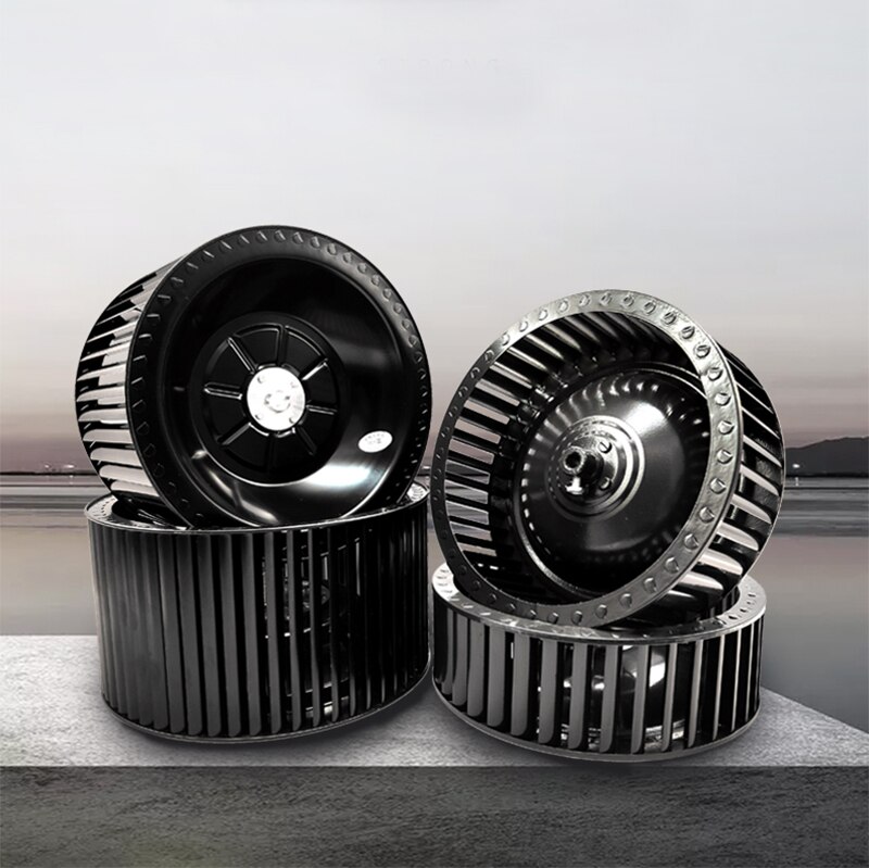 216mm * 90mm * 12mm koło wiatrowe wydechu, okap części wirnik wentylatora wiatr ostrze Lampblack akcesoria robić maszyn