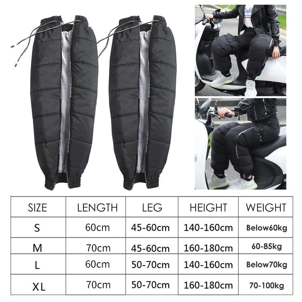 Genouillères épaisses pour moto, protège-jambes pour Motocross, couvre-jambes de Scooter pour l&#39;hiver