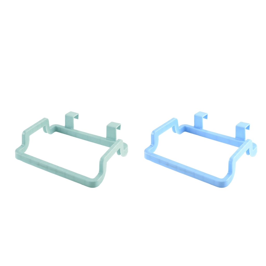 Set of 2 Kitchen Garbage Bag Rack Shelf for Cabinet Doors Cupboards Frame