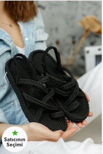 Vrouwen Touw Slippers, Sandalen Zomer Model Is Heel Comfortabel En Nuttig.