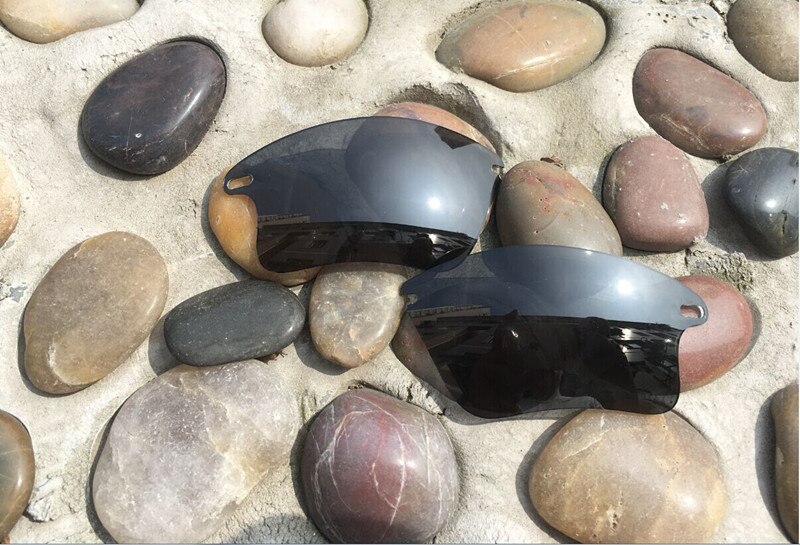 Kampire polariserede erstatningslinser til hurtig jakke xl solbriller - flere muligheder: Sort