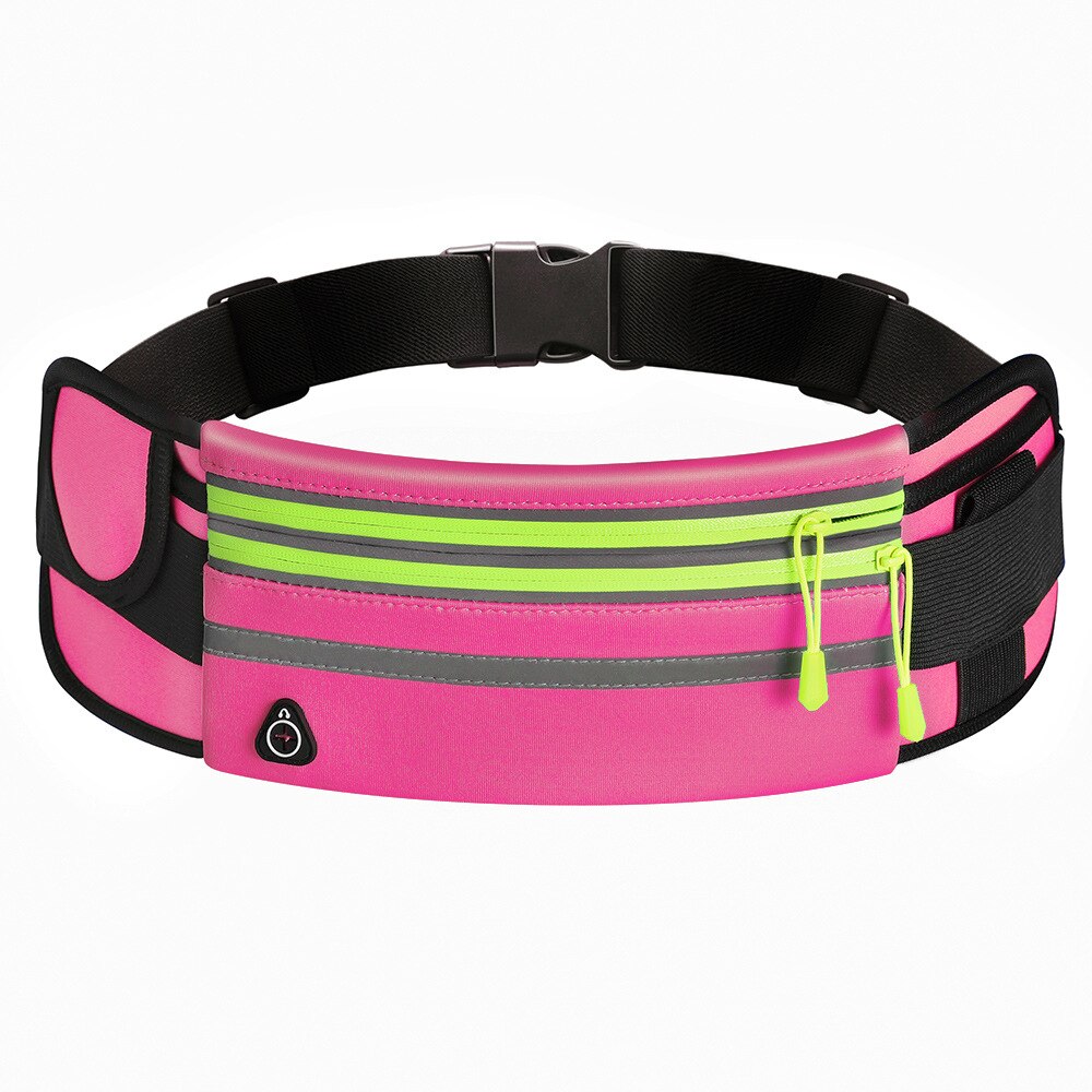 Riem Tas Mannen Running Tas Vrouwen Mobiele Telefoon Bag Voor Running Gym Heuptas Jogging Run Mobiele Telefoon Hydratatie Zak sport Fanny Pack: pink
