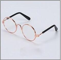 Gafas de sol con de ojo de gato para perros pequeños, lentes de sol para mascotas, accesorios para fotos, 2 uds./Set: S1