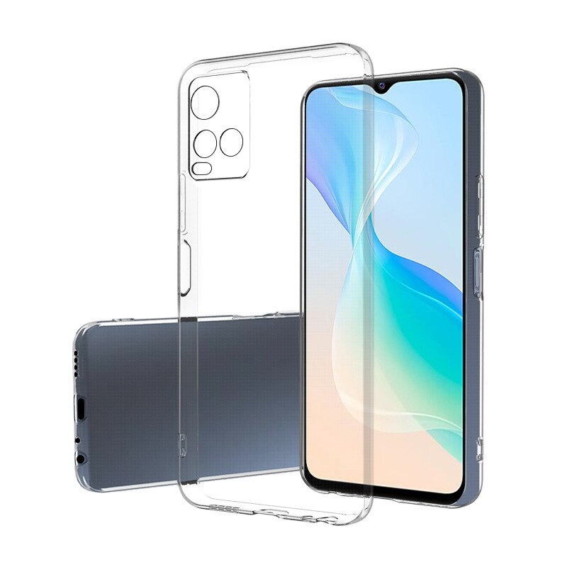 Transparante Telefoon Case Voor Vivo Y21 Y21S Y33S Soft Clear Hoge Qualtiy Tpu Camera Lens Bescherming Back Cover Y33 S Bag Funda