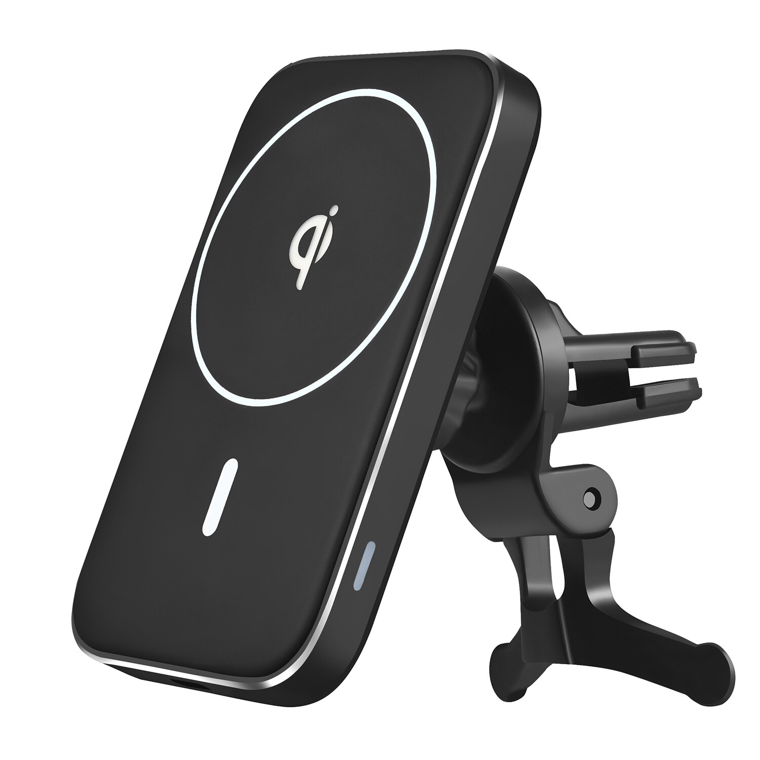 15W Magnetic Car Wireless Charger - Fast Charging Phone Holder for iPhone 12 Series - Air Vent Mount: 15W M6