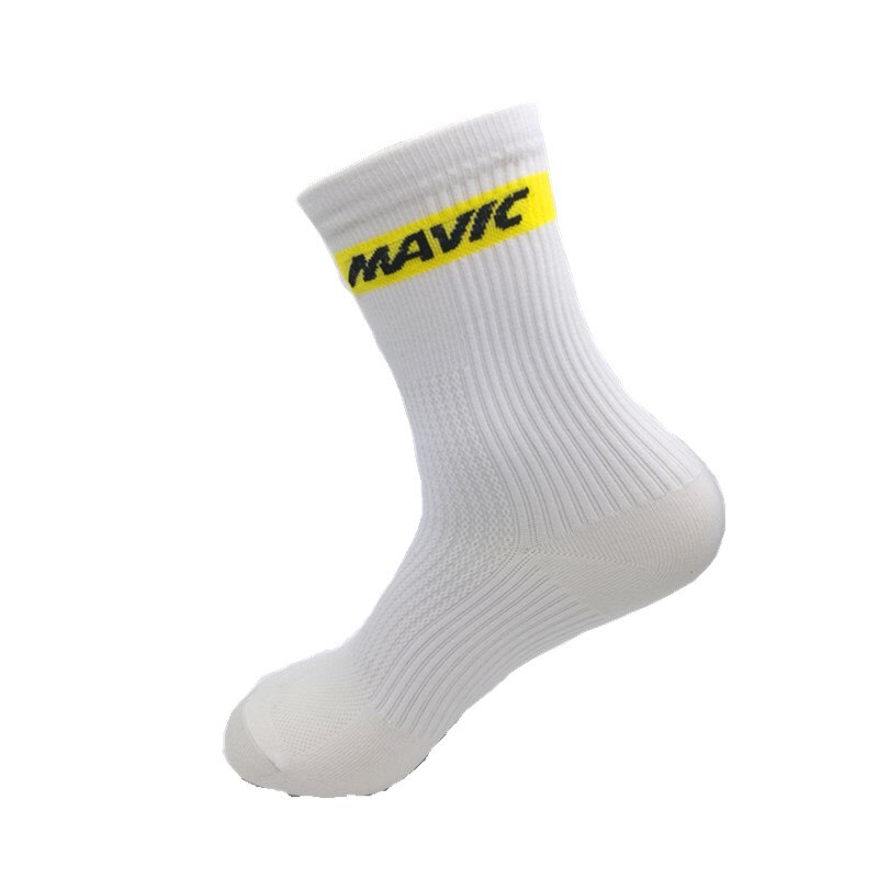 Summer Cycling Sport Socks Men Women Breathable Outdoor Sport Running Climbing Socks: White