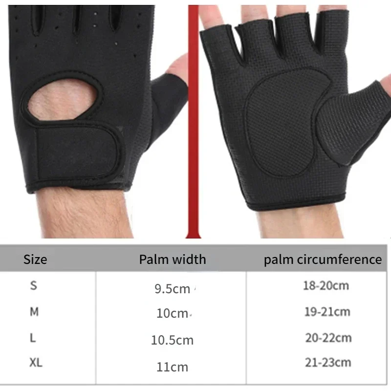 Männer Frauen Fitness Handschuhe Gewichtheben Fitnessstudio Radfahren Yoga Bodybuilding Ausbildung Dünne Sommer Atmungsaktive Nicht-Unterhose Halbe Finger Handschuhe