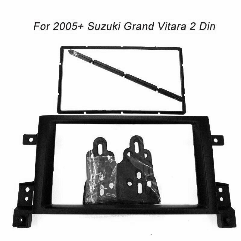 for Suzuki Grand Vitara 2005 Double Din Car DVD Stereo Radio Fascia Dash Panel Frame Trim 2 Din Kit