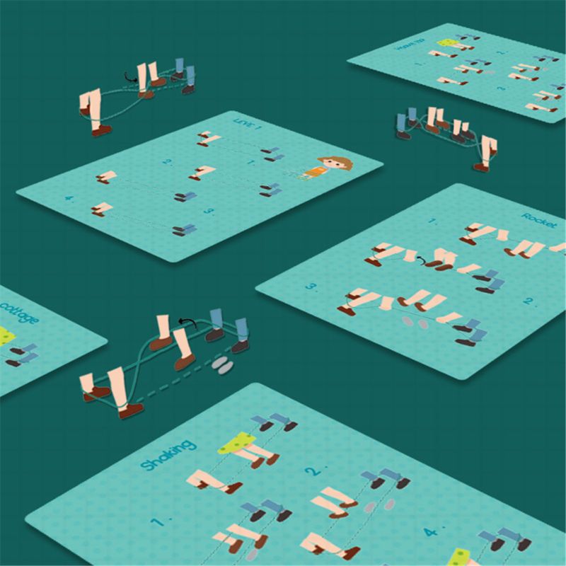 Classic Kids Outdoor Jump Game Elastic Rubber Jump Rope Toys For Children