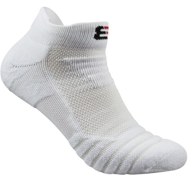 Men Elite Outdoor Sports Basketball Socks Men Football Cycling Socks Compression Socks Cotton Towel Bottom Non-slip Men's socks: Style 3