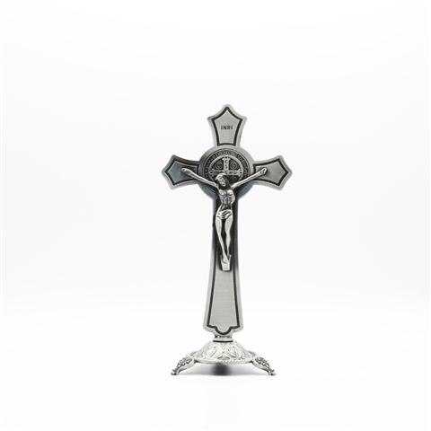 Catholic Cross Jesus Decor Church Cristo Estatua Christianity Cross Orthodox Icons: Zilver