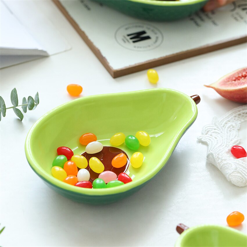 Alien household cute little fruit plate plate plate plate web celebrity ins tableware ceramics breakfast