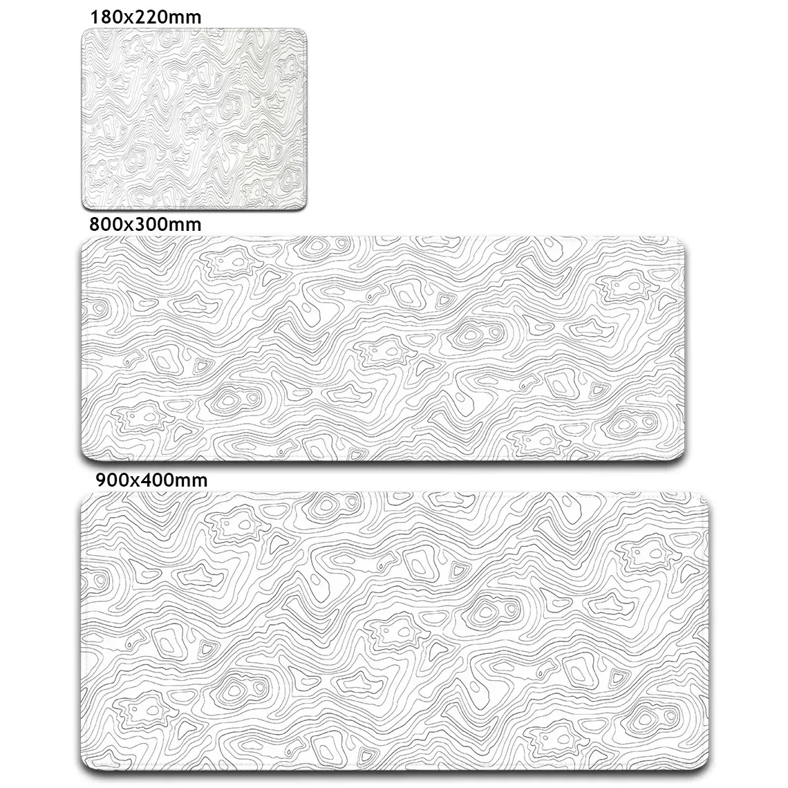 Grijze Textuur Grote Gaming Muismat Computer Kantoor Spel Tafelmatten XXL 90x40 Rubber Antislip Toetsenbord Muismatten Lange Bureau Pads