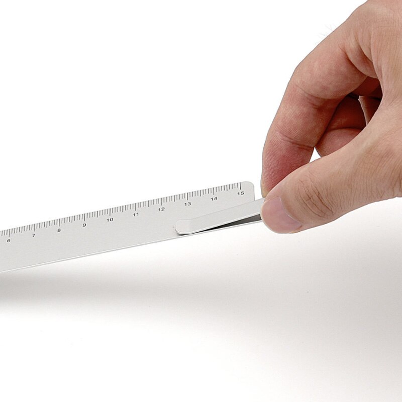 Xiaomi Mijia Kaco règle en métal 15cm léger Portable règles droites acier inoxydable bureau école mesure outil précision