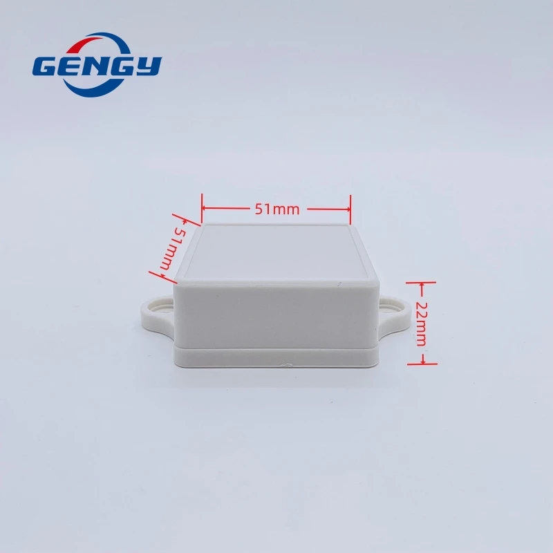 Enclosure Case Plastic Project Box Storage Shell Housing Instrument Case Enclosure Electronic Supplies without Screws Not JIT: Orange