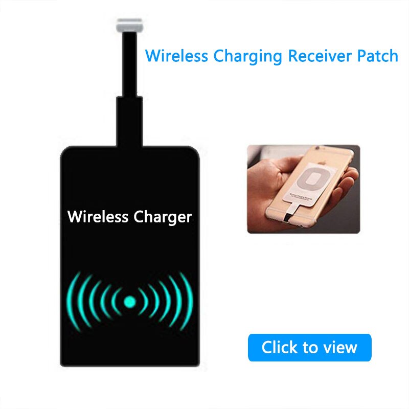 Fast Wireless Charger Adapter Receiving Induction Coil Adapter For Android Wireless Charging Receiving Chip