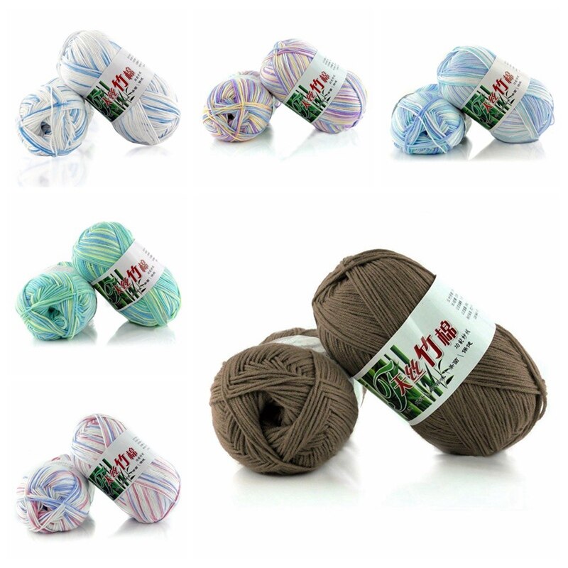 Warm DIY Milk Cotton Yarn Baby Wool Yarn for Knitting Children Hand Knitted Yarn Knit Blanket Crochet Yarn 100g