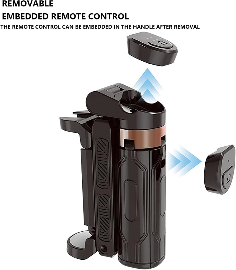 Pocket Flexible Portable Mini Bluetooth Selfie Stick Telescopic Multifunctional Tripod Stand for IPhone Android Phone Monopod