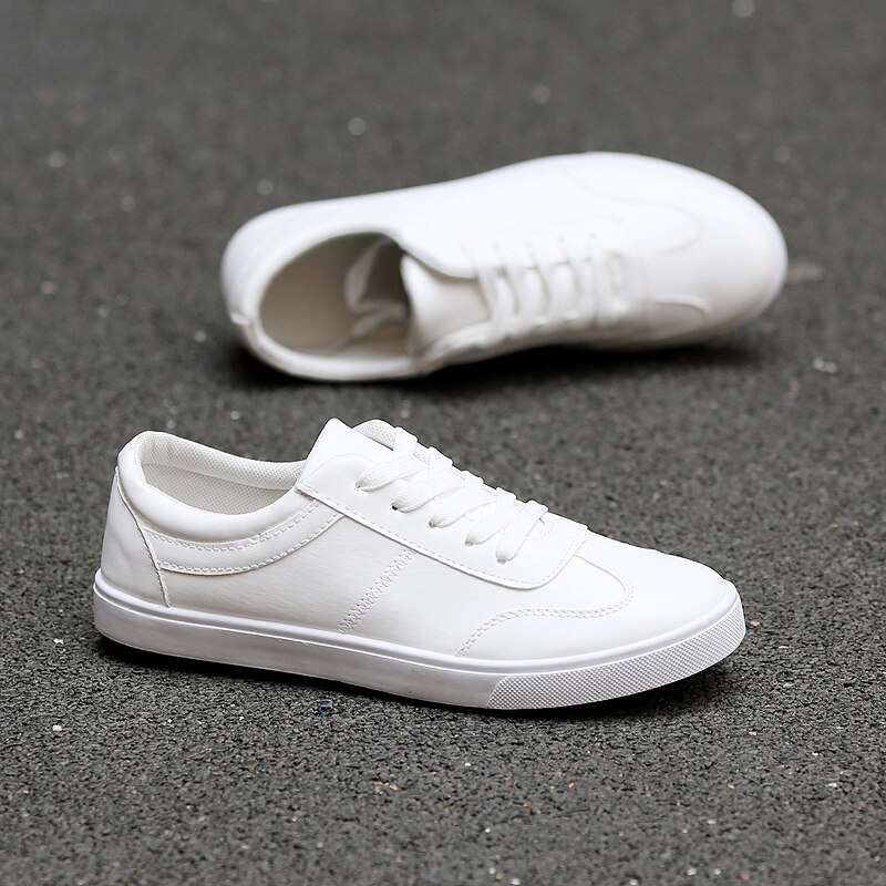 Zapatos deportivos mænd tennissko snørebånd åndbare lædersneakers tenis hombre man fitness sko chaussures homme sneakers