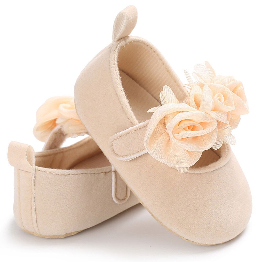 First Walkers Baby Newborn Toddler Girl Crib Shoes... – Vicedeal