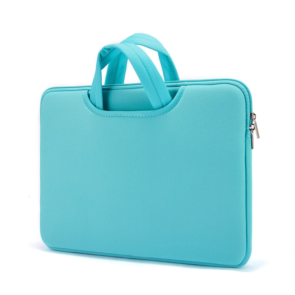 Laptop Handbag 13 Inch 14 Inch 15 Inch Computer Handbag Multifunctional Lightweight Portable Computer Bag: 14-inch / LIGHT BLUE