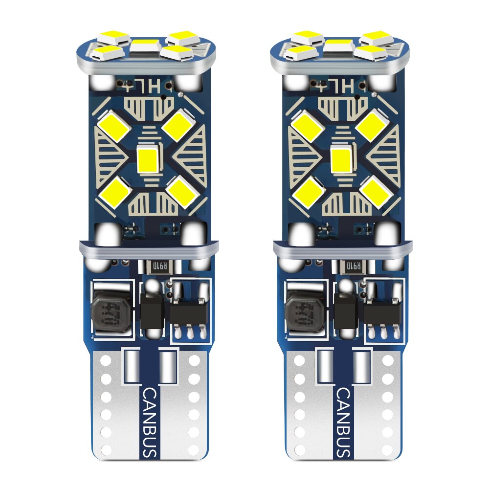 Luces LED de estacionamiento para coche, accesorio superbrillante T10 W5W para Chevrolet Cruze OPEL MOKKA ASTRA J Hyundai Solaris Accent, 2 uds.: Default Title