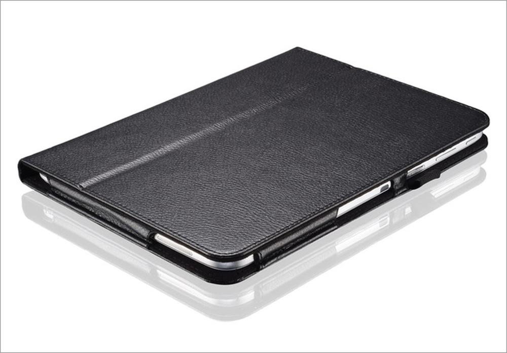 Premium pu leren hoesje voor samsung galaxy tab 3 10.1 gt-p5200 p5210 p5220, slanke hoes voor samsung tab 4 10 sm-t530 t531 t535 hoesje