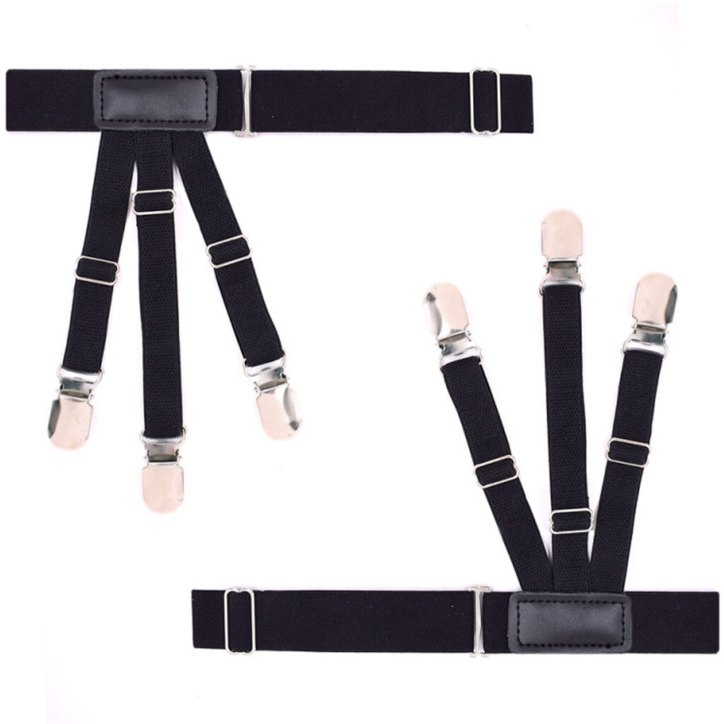 Mens Shirt Stays Garters Suspenders Braces For Shirts Gentleman Leg Elastic Men Shirt Suspenders Garter Holder Business: 6EE400205