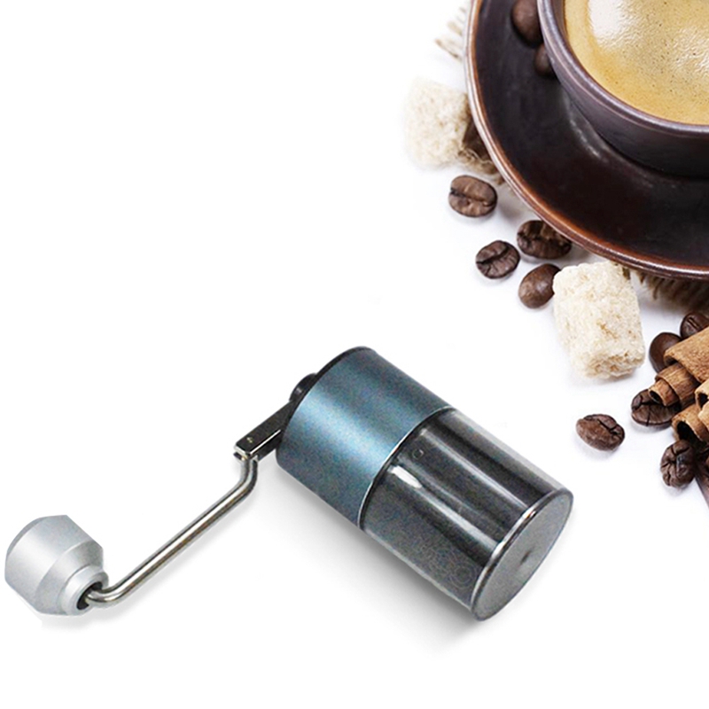 Kaffee Handbuch Schleifer Hand-gekröpft tragbar Haushalt klein Schleifer Hand Handbuch Kaffee Schleifer Kaffee Bohne Grat Mühle
