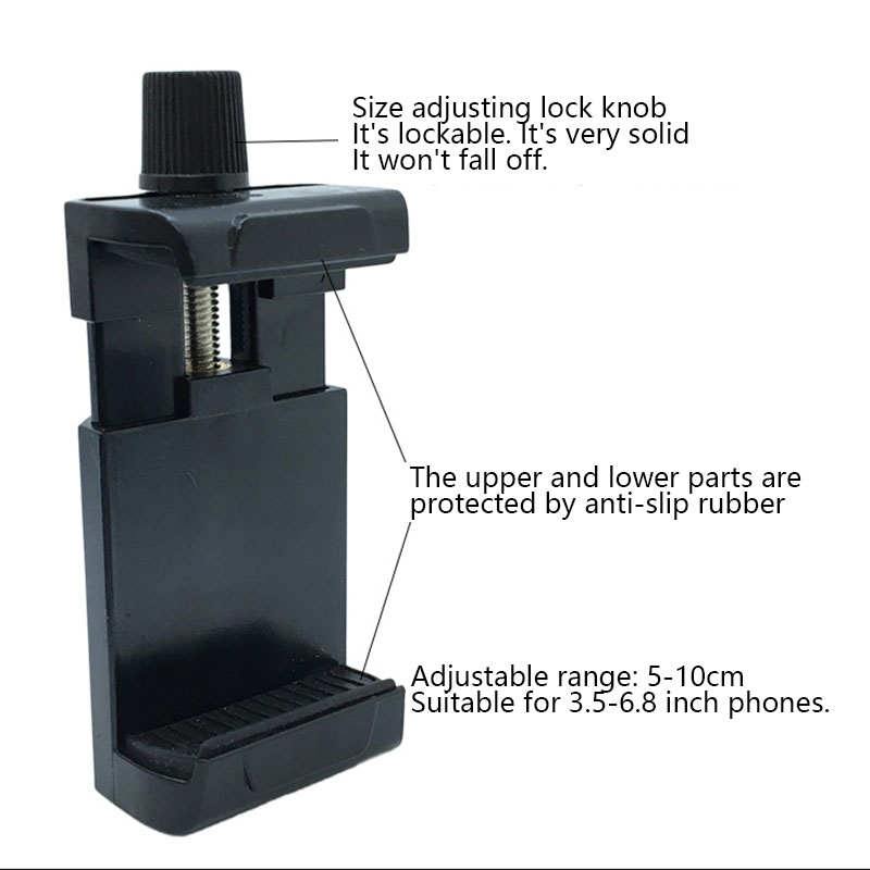 Universal Phone Strap Holder Chest Mount Harness/ Headband Belt/ Backpack Clip Clamp Phone Bracket for iPhone x 8 7plus 6