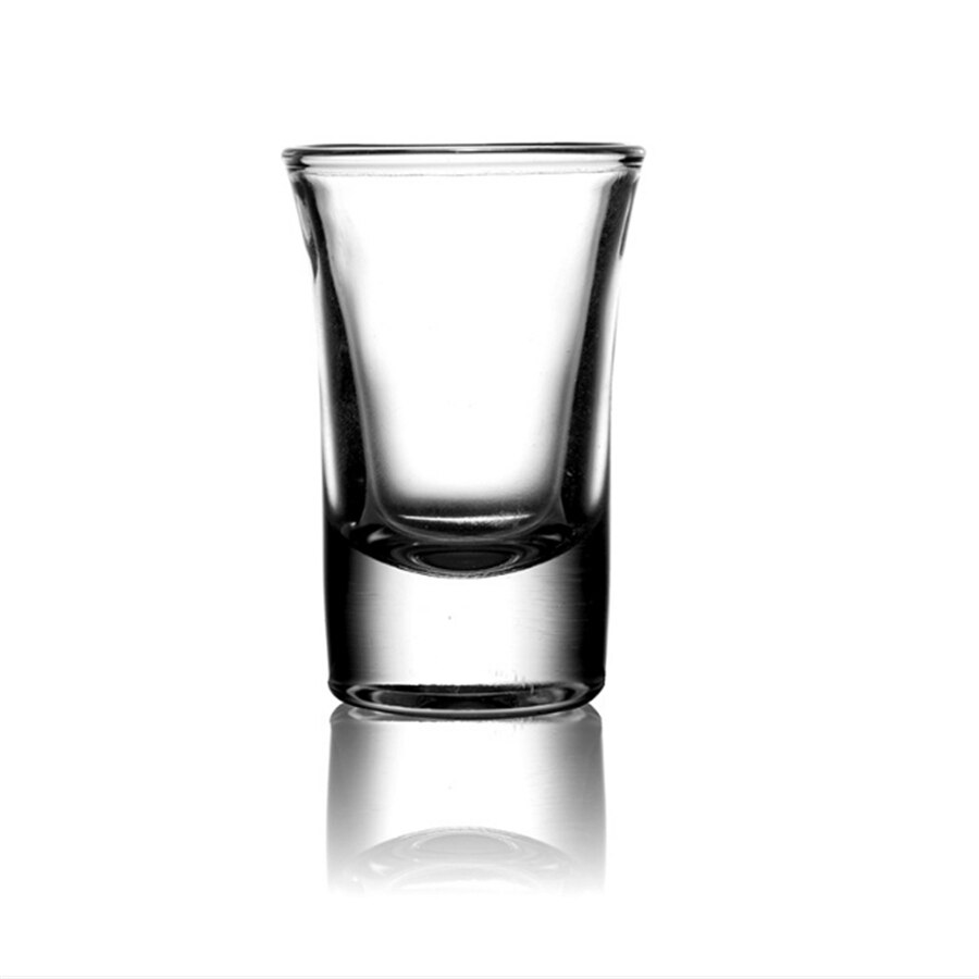 Blei-freies glas schnaps becher Schluck tasse dicke Basis Felsen becher kugel becher schnaps serie