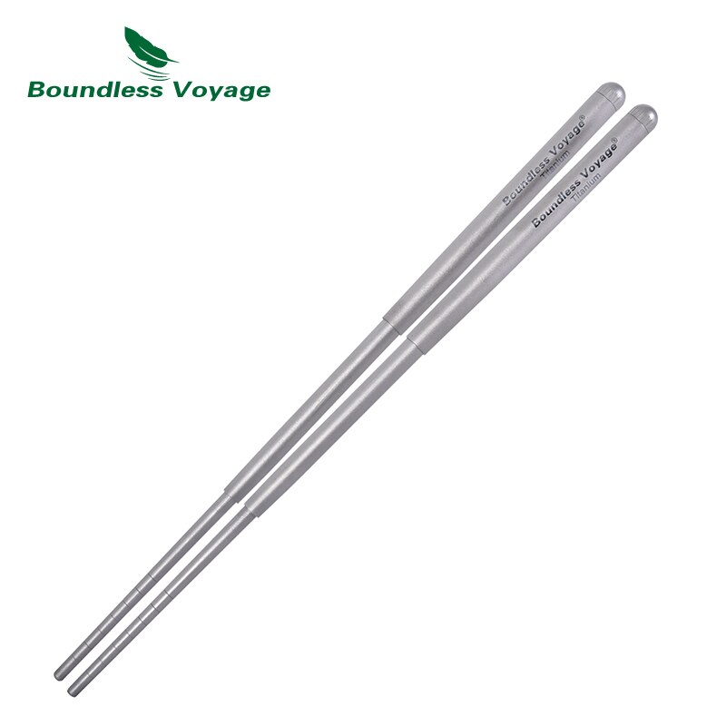 Gränslös resa hopfällbar teleskopisk titan ätpinnar rese picknick fällbara bestick utomhus spork camping servis mess kit
