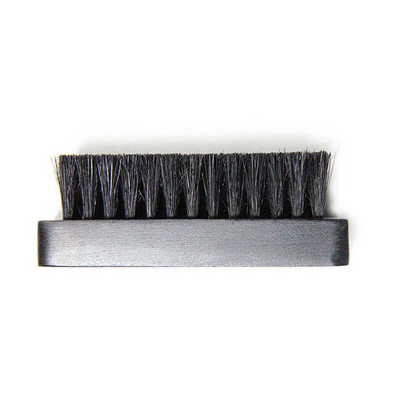 Home Cleaning Tool Boot Shoes Brush 1 PC Wood Handle Buffing Brush Black Pappus Hog Bristle Brushes Portable: Default Title