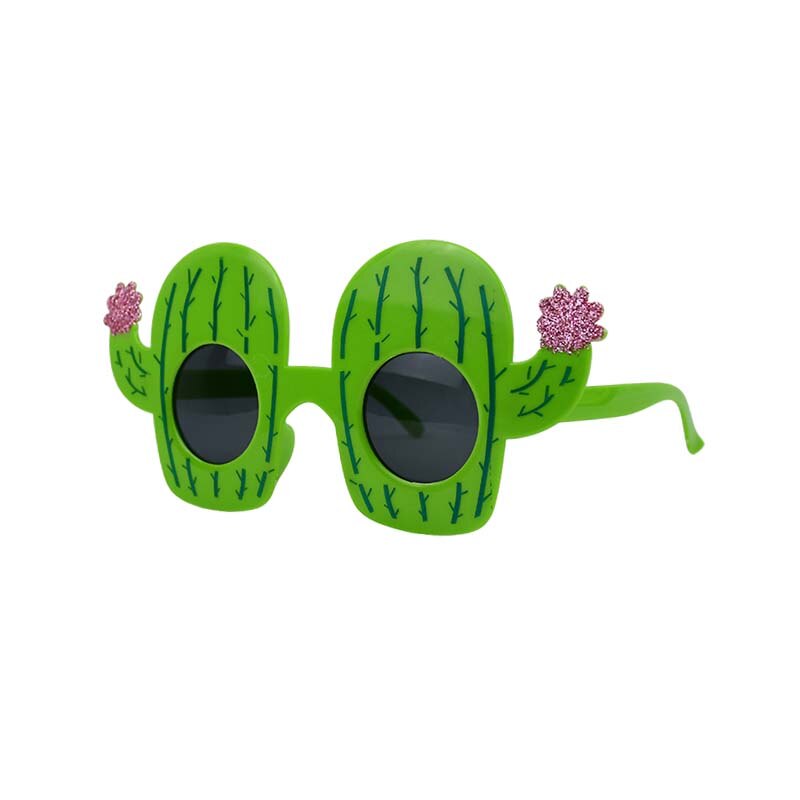 Gafas de sol hawaianas para en la playa, 1 unidad, flamenco divertido, piña, suministros para , Festival de verano: B06